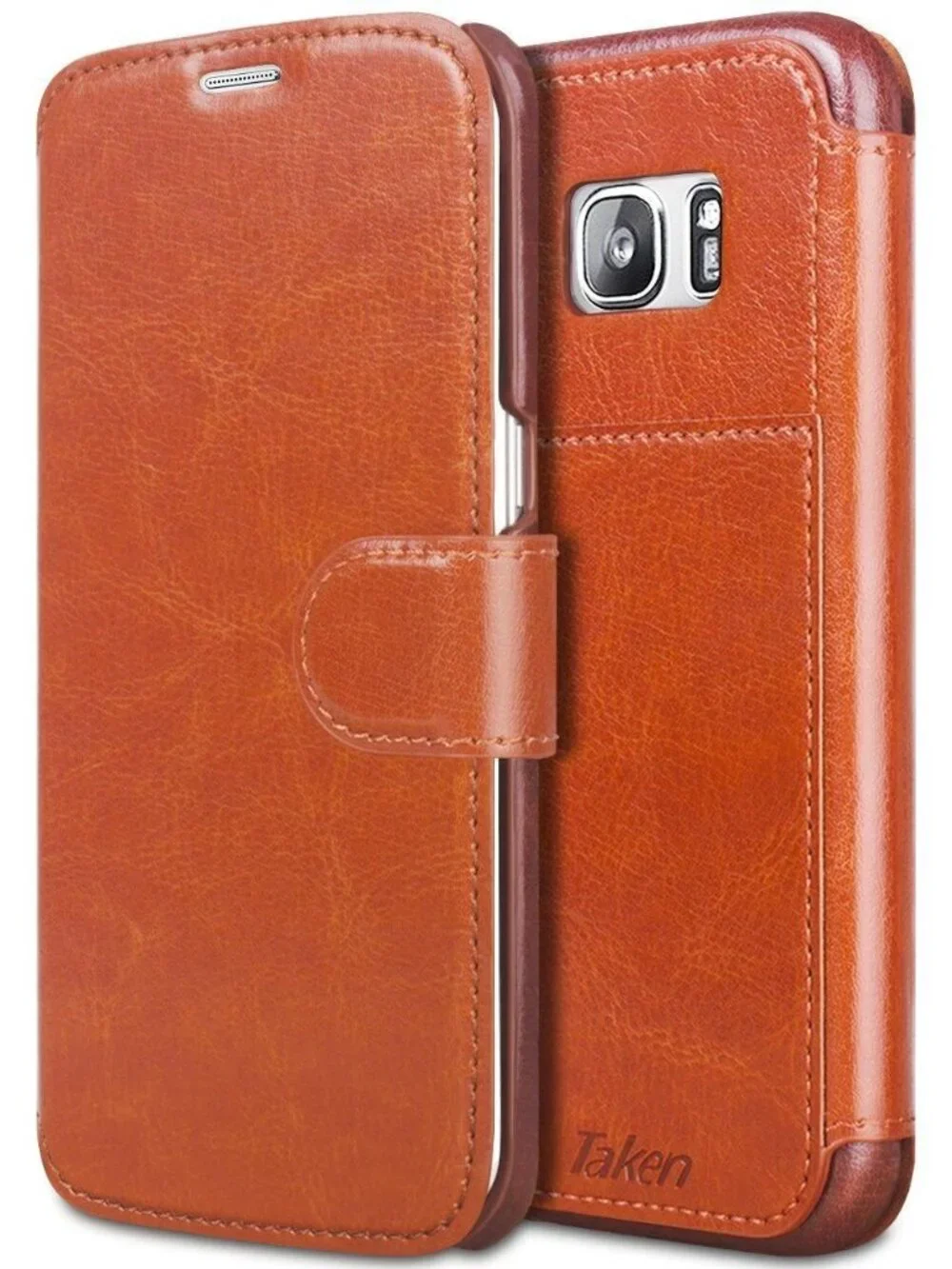 Lot of 3 New Phone Cases for Galaxy S7 Edge Wallet Magnetic Leather Silicone